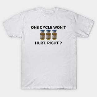 One cicle won't hurt, right ? T-Shirt